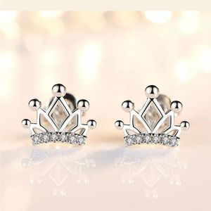 👑 Crown Sterling Silver 925 Earrings